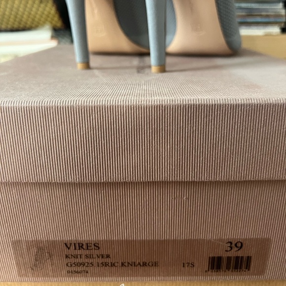 Gianvito Rossi Vires 105 Open Knit Sock Boot Heels - Picture 8 of 8